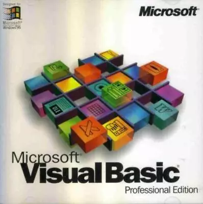 MS Visual Basic 4.0 Pro PC CD Program Applications Code Development Programming • $26.09