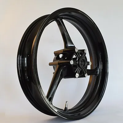 NEW GLOSS BLACK Front Wheel Suzuki GSXR 600 750 2008-2010 GSX-R 1000 2009-2016 • $119.68