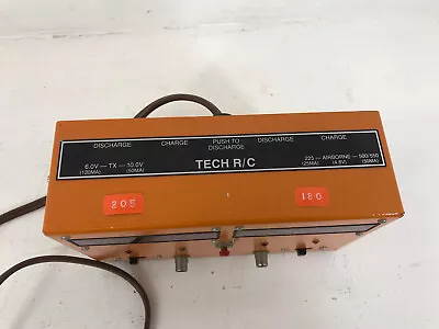 VINTAGE Tech RC Car Battery Discharge Charger Tested Works. • $19.99