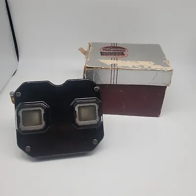 Vintage Sawyers View-Master Viewer Black Bakelite 1950s In Original Box • $19.99