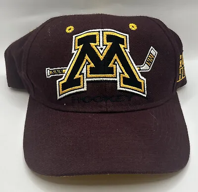 Vintage Minnesota Gophers Hockey SnapBack Hat • $18