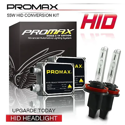 Promax Xenon Headlight Fog Light HID Kit 30000LM 55W For 1990-2017 Honda Civic • $70.45