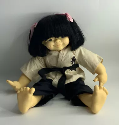 JMB Mikkel Jacobsen Chopstick Kids Asian Girl Doll Mieler Doll 13” VTG 80’S • $25