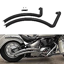 For Suzuki Boulevard C50 C/T/Boss M50 Shortshots Staggered Full Exhaust Pipes • $279