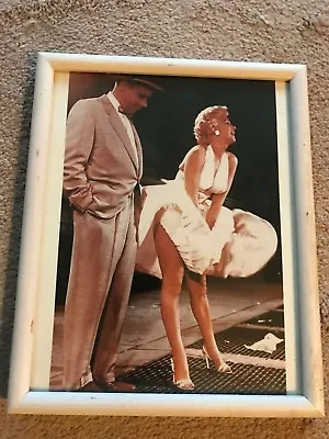 Photograph Marilyn Monroe Hollywood Actress Subway Grate Scene 1956 Color  8x10 • $4.99