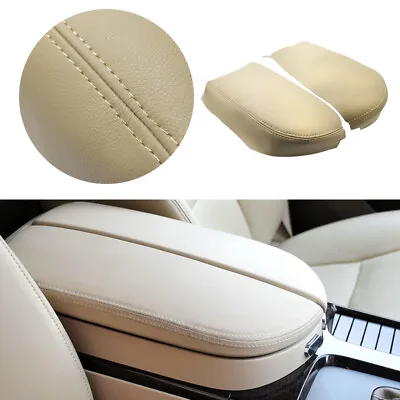 $13.99 • Buy Fits 2007-2013 Acura MDX BEIGE Leather Center Console Lid Box Armrest Cover Skin