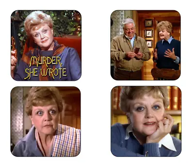 Murder She Wrote Mug Coaster Set Novelty Coaster Angela Lansbury • £9.95