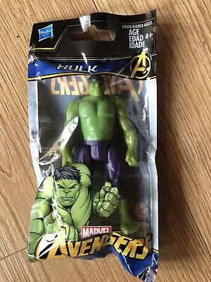 Marvel Avengers Hulk 3.75  10cm Value Action Figure Green Toy Bruce Banner. NEW • £6