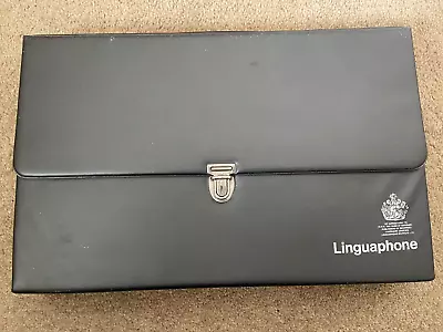 Vintage Linguaphone Cours De Francais 7” Vinyl Records Books In Original Case Vg • £12