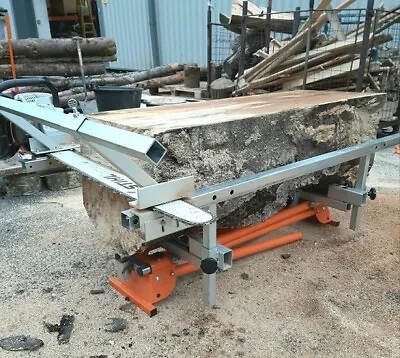 Portable Universal Track Chainsaw Mill Coin Lumber Planking Boards Milling  • £249.99