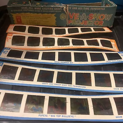 1965 Chad Valley Give A Show Projector Slides Set K • £10