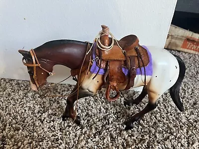 Traditional Breyer Size Western  Saddle Set.for Model Horse Peter Stone tack • $195