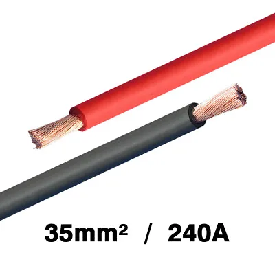 35mm² Battery Cable 240Amps Hi-Flex Starter/Welding Wire • £19.94