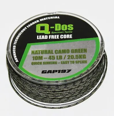 3 10m Spools 45lbs Camo Brown Leadcore Leader 45lbs (30M Total) New Free Postage • £9.99