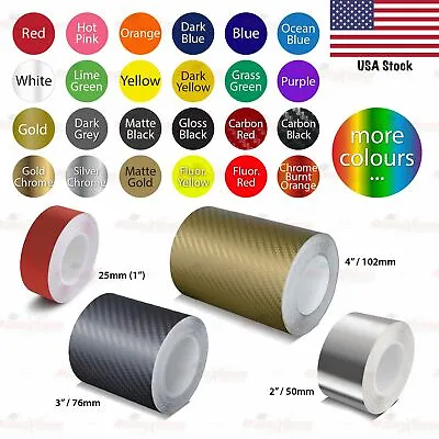 1  2  3  4  Vinyl Pinstriping Pin Stripe Car DIY Styling Trim Tape Decal Sticker • $25.95