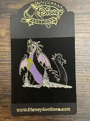 Disney Auctions Maleficent Dragon Castle Bridge Pin Limited Edition LE 500 • $175