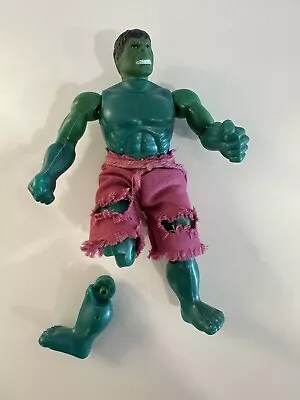 Vintage 1974 Mego WGSH Incredible Hulk  Action Figure Original • $34.99