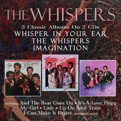 £13.17 • Buy The Whispers : Whisper In Your Ear/The Whispers/Imagination CD 2 Discs (2018)