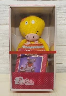 Latitude Enfant Josephine Giraffe Knitted Soft Toy Brand New In Box • £18