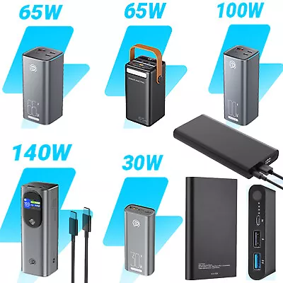 140W Portable Charger Laptop Power Bank Extenal Battrey For IPhone MacBook Lot • $51.99