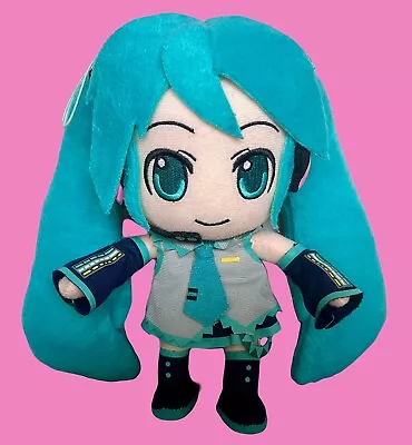 GE Entertainment 8” HATSUNE MIKU Vocaloid PLUSH Vintage Anime Stuffed Animal Toy • $19.95