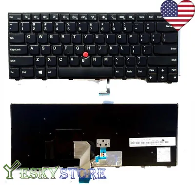 New For IBM Thinkpad T440 T440P T440s T431 E431 US Keyboard Without Backlight • $44.68