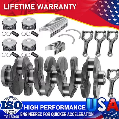 Engine Overhaul Rebuild Kit Crankshaft For 15-22 2.0 TSI Audi A4 A6 Q5 Q7 VW GTI • $438.64