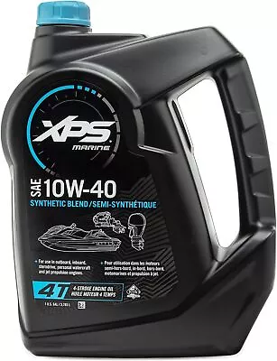 XPS Marine SAE 10W-40 Synthetic Blend 4T 4-Stroke Engine Oil 1 Gallon Jug • $46.64