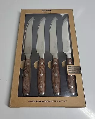 Messermeister Avanta 5 Fine Edge Steak Knife Set - German X50 Stainless Steel • $54.99