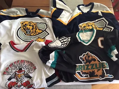 Game Used Minor League Hockey Jerseys. #7 Watson. Icehawks Utah Grizzlies. • $102.50