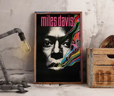 Miles Davis Jazz Musician And Trumpeter Unframed Poster • £13.48