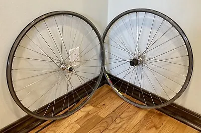 Campagnolo 8speed Mavic Open SUP CD 700c 32H Clincher Wheelset Road Bike Vintage • $164.99