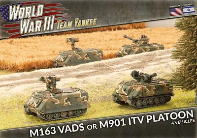 $40.05 • Buy WWIII: American: M163 VADS Or M901 ITV Platoon (Plastic)