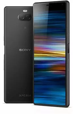 Sony Xperia 10 I3113 64GB 4G Android Black Unlocked Grade A Uk 1 Year Warranty • £129