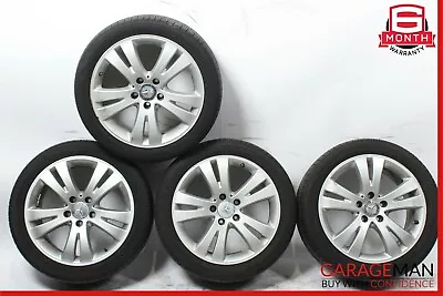 08-13 Mercedes W204 C300 C350 Complete Wheel Tire Rim Set Of 4 Pc 7.5Jx17H2 ET47 • $720