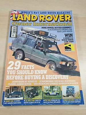 Land Rover Owner International Magazine November 2003 Issue 12 Discovery Facts • £0.99