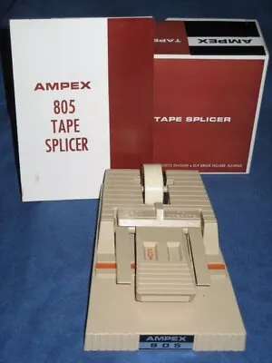 AMPEX Model 805 Tape Splicer For Audio Reel Player Recorder Scotch 3M Teac Sony • $24.99