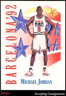 1991-92 SkyBox #534 Michael Jordan USA Barcelona '92 • $0.99