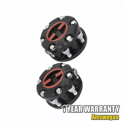 Set Of Manual Locking Hubs Fit 1987-1999 Isuzu Trooper 1993-1999 Isuzu Rodeo 4WD • $40.99