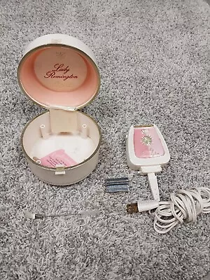 Vintage Lady Remington Razor Electric Shaver Pink Trimmer With Case Tested  • $11.99