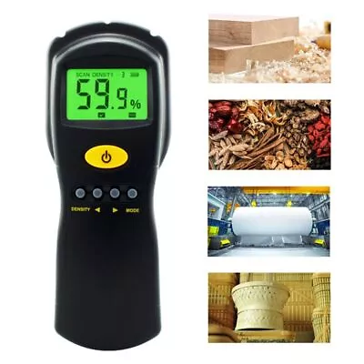 Moisture Testing Damp Hygrometer Moisture Meter LCD Measure Tool • £24.89