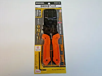 $79.99 • Buy Engineer PAD-13 S Crimper Mini Micro Crimp Tool MOLEX JAE JST TYCO DEUTSCH 