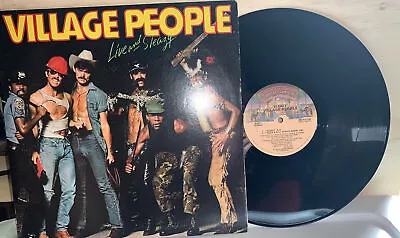Village People Live And Sleazy LP Record Album Vinyl • $4.25