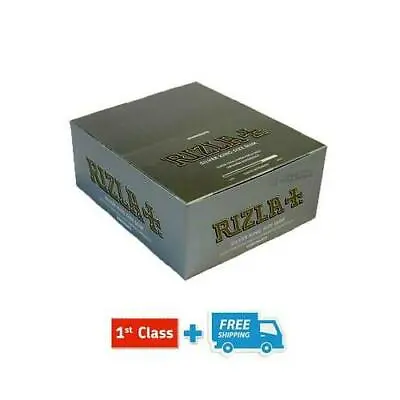 Rizla Silver King Size Slim Silver Micron Cigarette Smoking Rolling Papers • £24.69