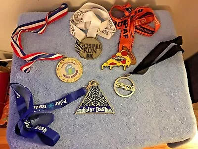 Marathon Running Medal Lot Of 5 Lot # 2 • $60