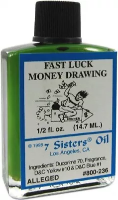 7 Sisters Oil Fast Luck Money Drawing  • $9.95