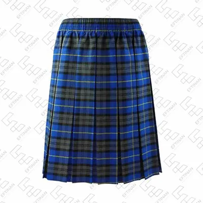 Girls School Uniform Pleated Round Tartan Skirt UK Size 2-18 Years • £11.95