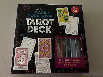 Make Your Own Tarot Deck: Kit Includes: Project Book Perforated Tarot Card Shee • $15