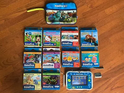 VTech InnoTab 3S Plus Wi-Fi LEARNING TABLET With 11 GAMES Spiderman Disney Pixar • $189