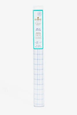 £7.95 • Buy DMC CHARLES CRAFT WASTE CANVAS 25CT NEEDLEWORK FABRIC BLANC 15 X18  38cms X 46cm